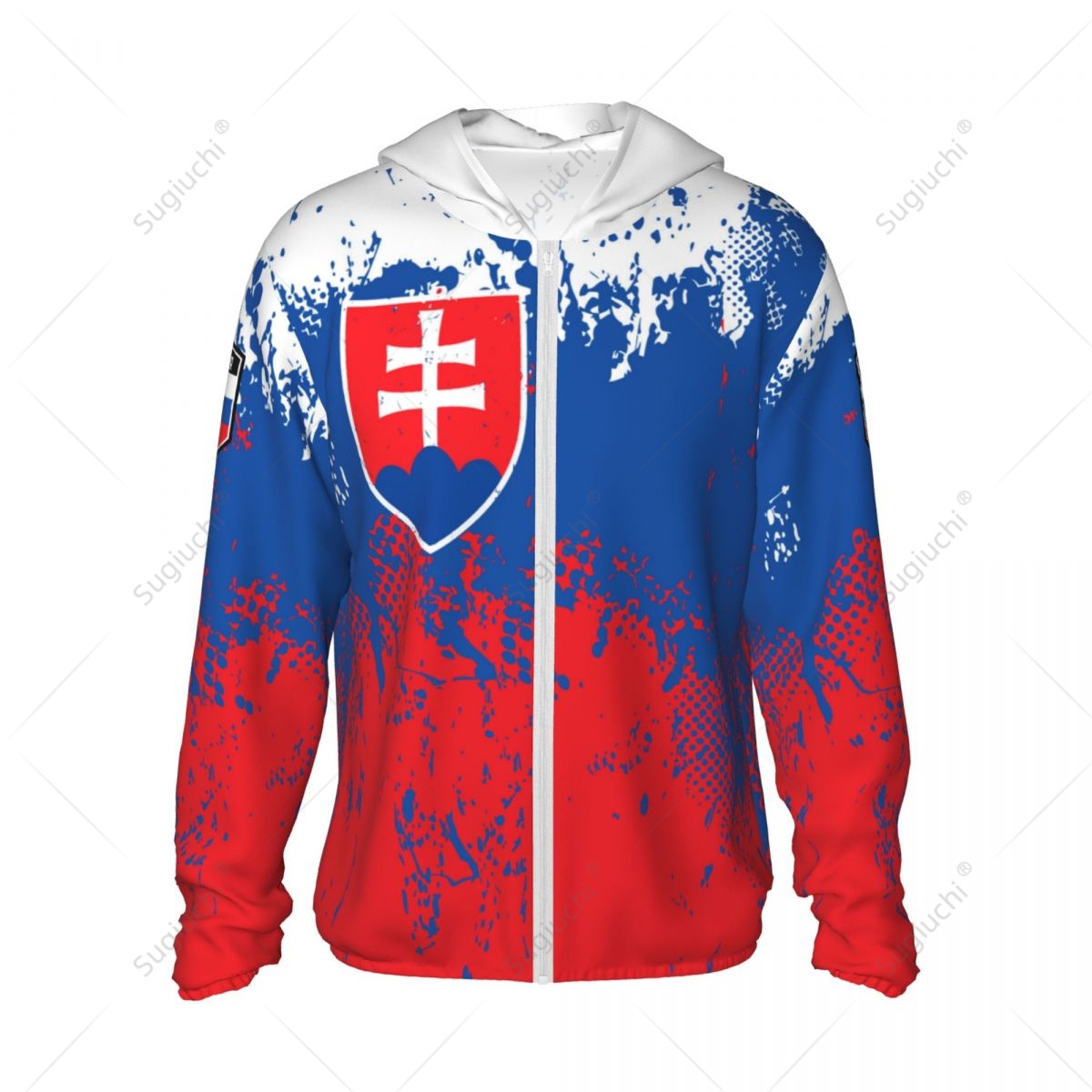 Slovakia Flag Sun Protection H - огляд і ціна Fishing Hoodie