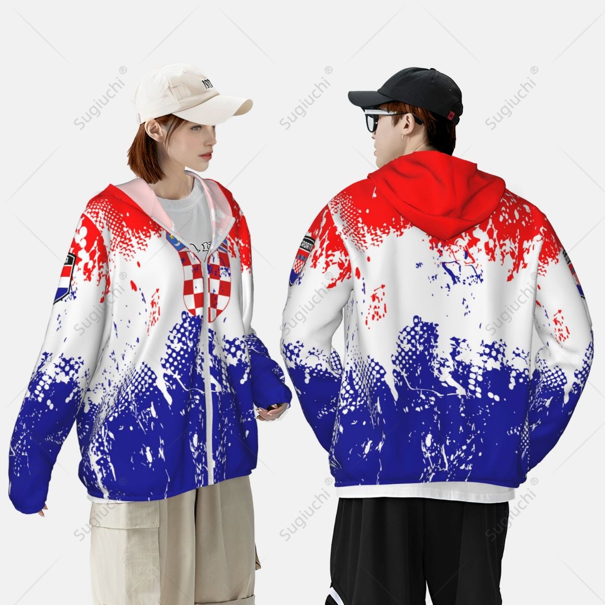 Croatia Flag Sun Protection Ho - огляд і ціна Fishing Hoodie