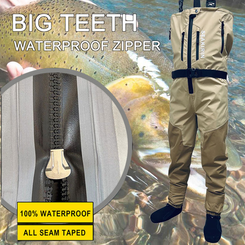 Zip-front Breathable Stout Che - огляд і ціна Fishing Pants Waterproof