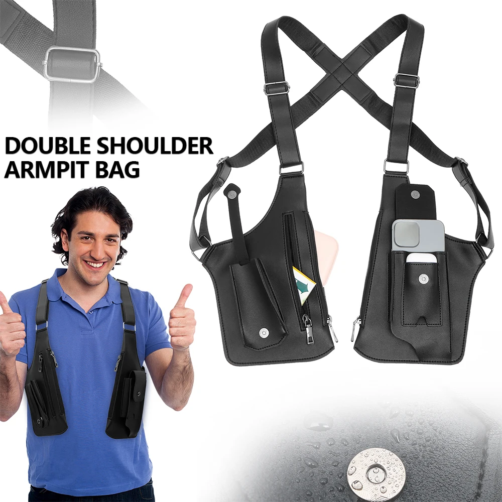 Underarm Anti Theft Bag PU Dou - огляд і ціна Fishing Bag Waterproof