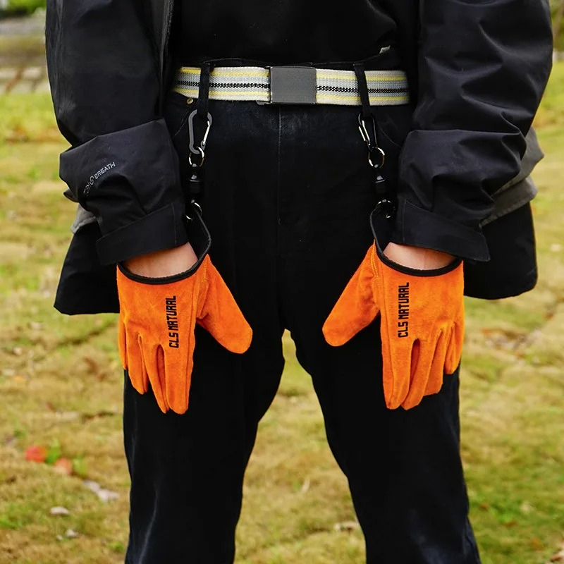 Heat Resistant BBQ Gloves Cowh - огляд і ціна Fishing Gloves