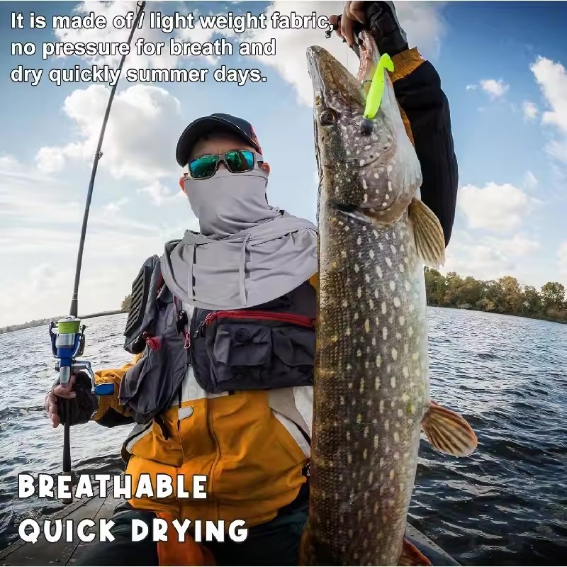 1Pc Balaclava Hat Breathable S - огляд і ціна Fishing Hoodie