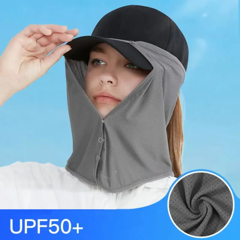 Quick Drying Fishing Cap Face  - огляд і ціна Fishing Mask Sun Protection