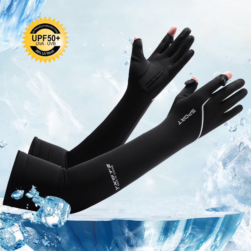 Sun Protection Long Arm Sleeve - огляд і ціна Fishing Gloves