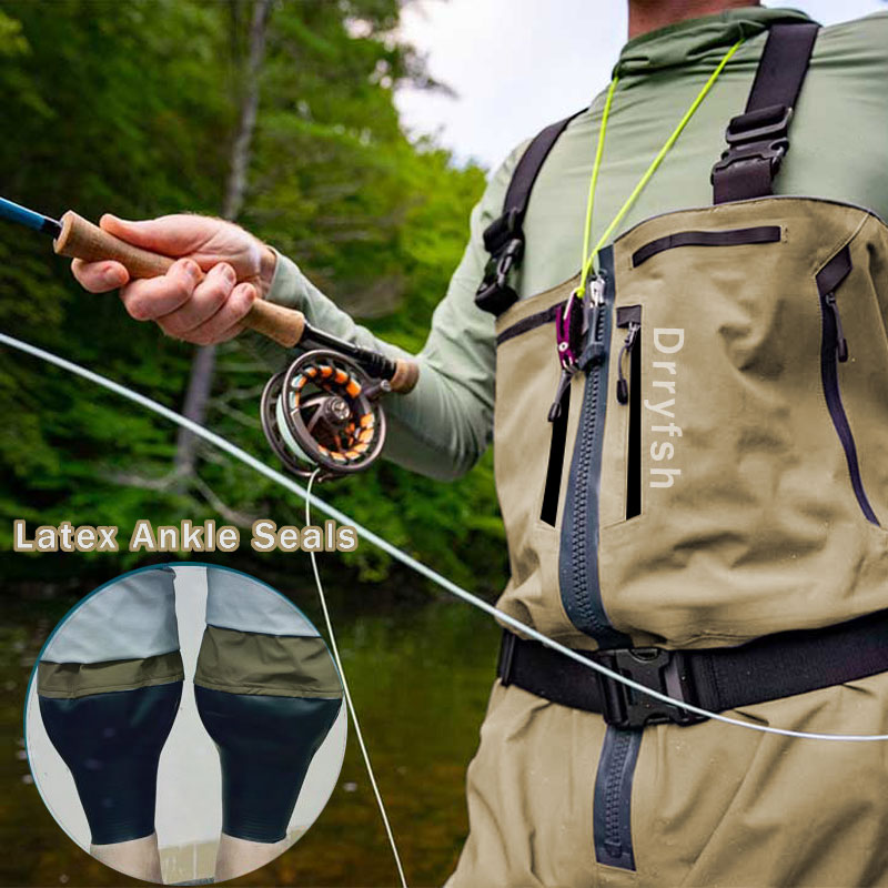 Zippered Waterproof Wader With - огляд і ціна Fishing Waders