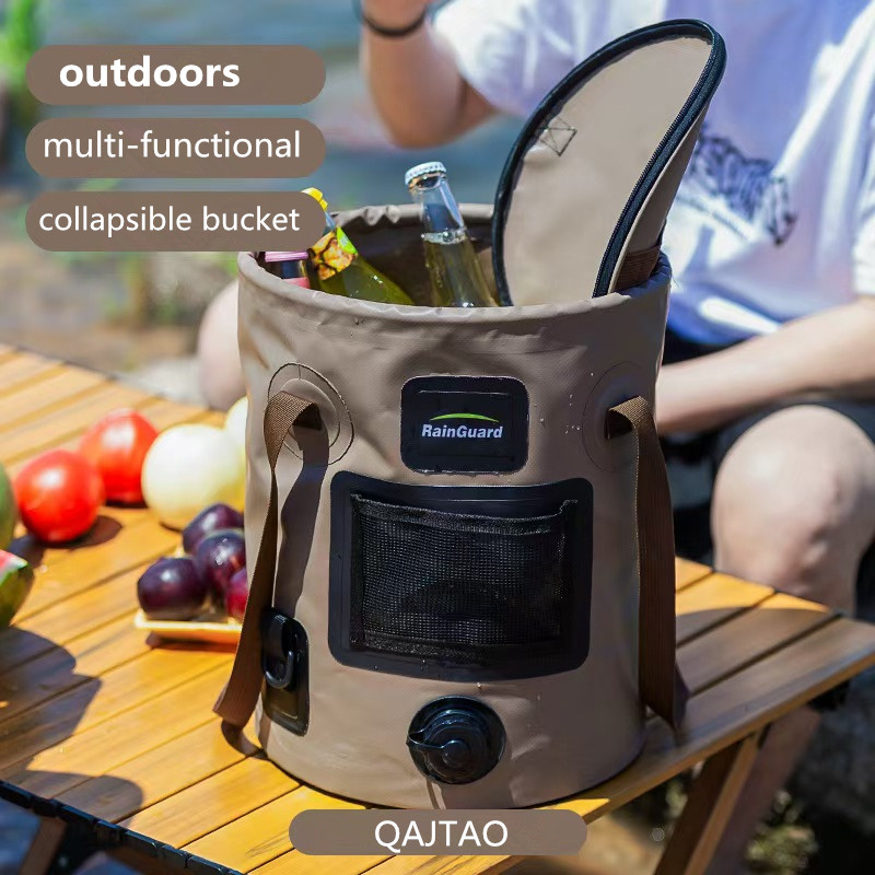 25L Portable Foldable Bucket B - огляд і ціна Fishing Bag Waterproof
