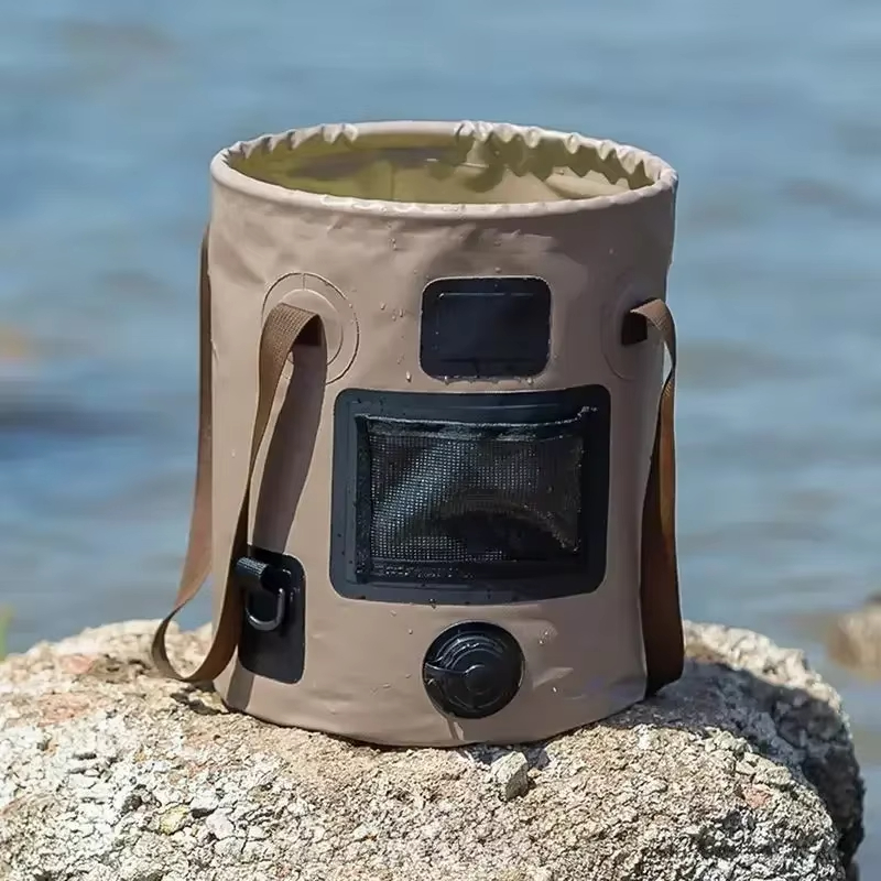 25L Portable Foldable Bucket B - огляд і ціна Fishing Bag Waterproof