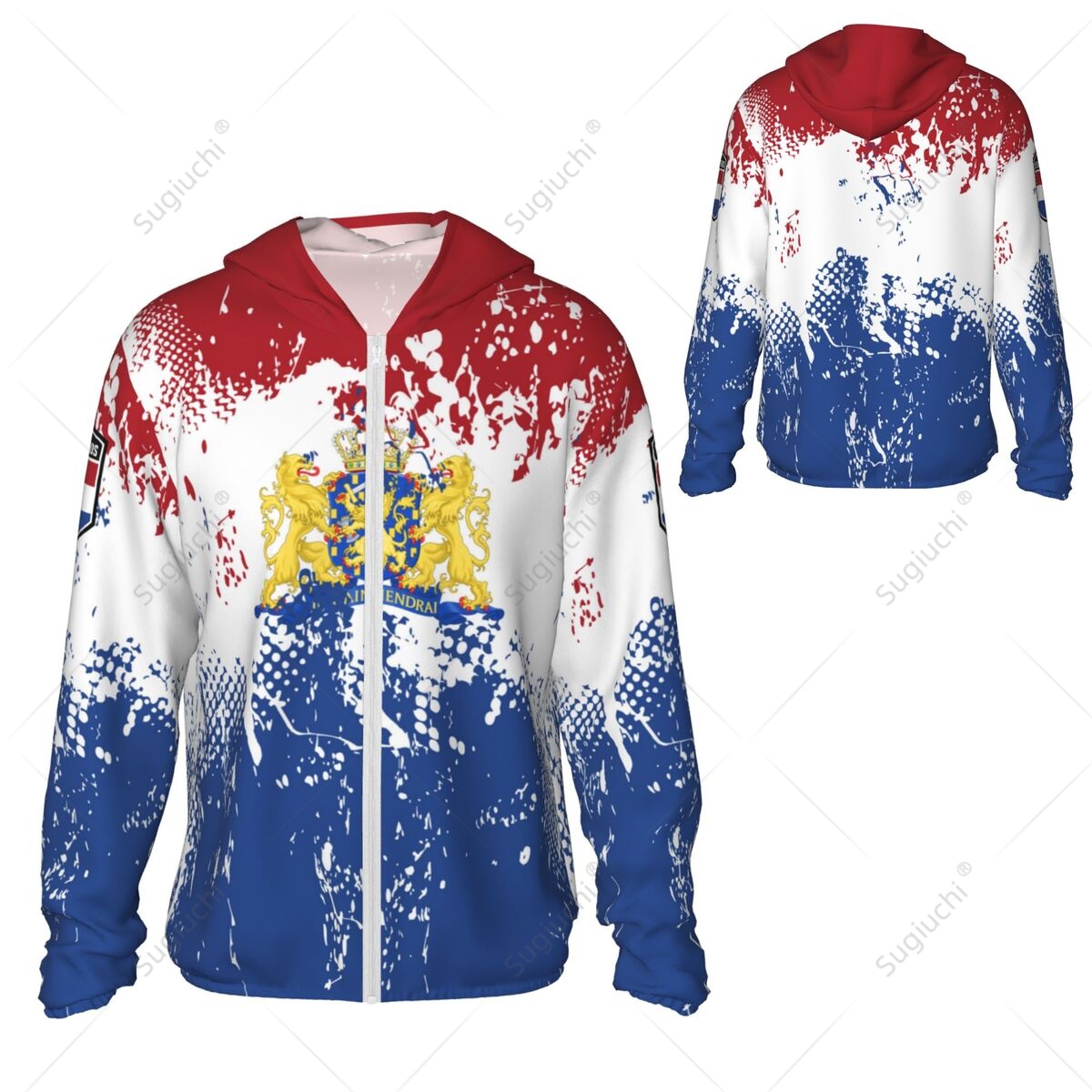 Netherlands Flag Sun Protectio - огляд і ціна Fishing Hoodie
