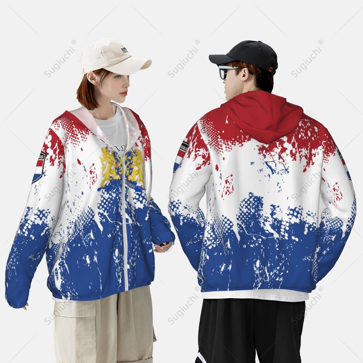 Netherlands Flag Sun Protectio - огляд і ціна Fishing Hoodie