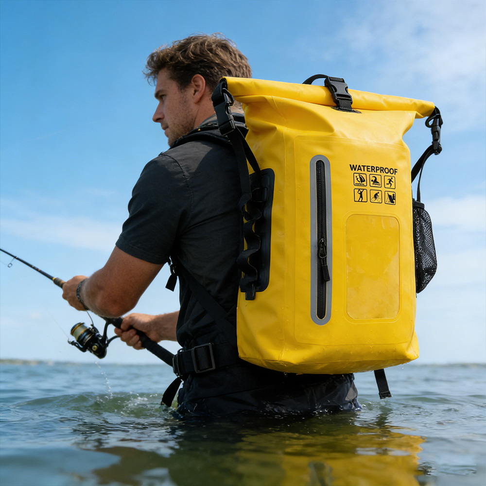 25L Waterproof Dry Bag Backpac - огляд і ціна Fishing Bag Waterproof