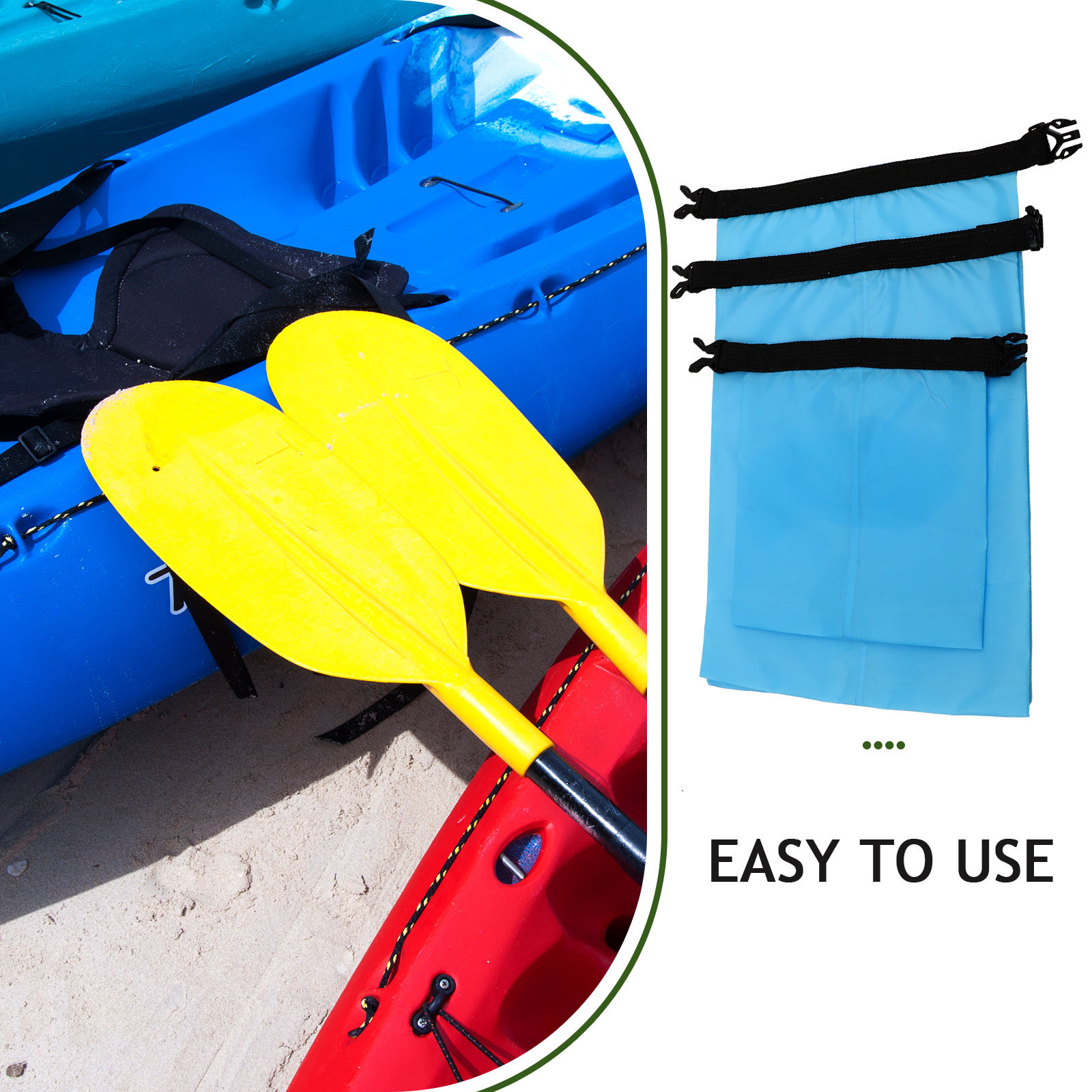 3Pcs Waterproof Dry Bag Set Li - огляд і ціна Fishing Bag Waterproof