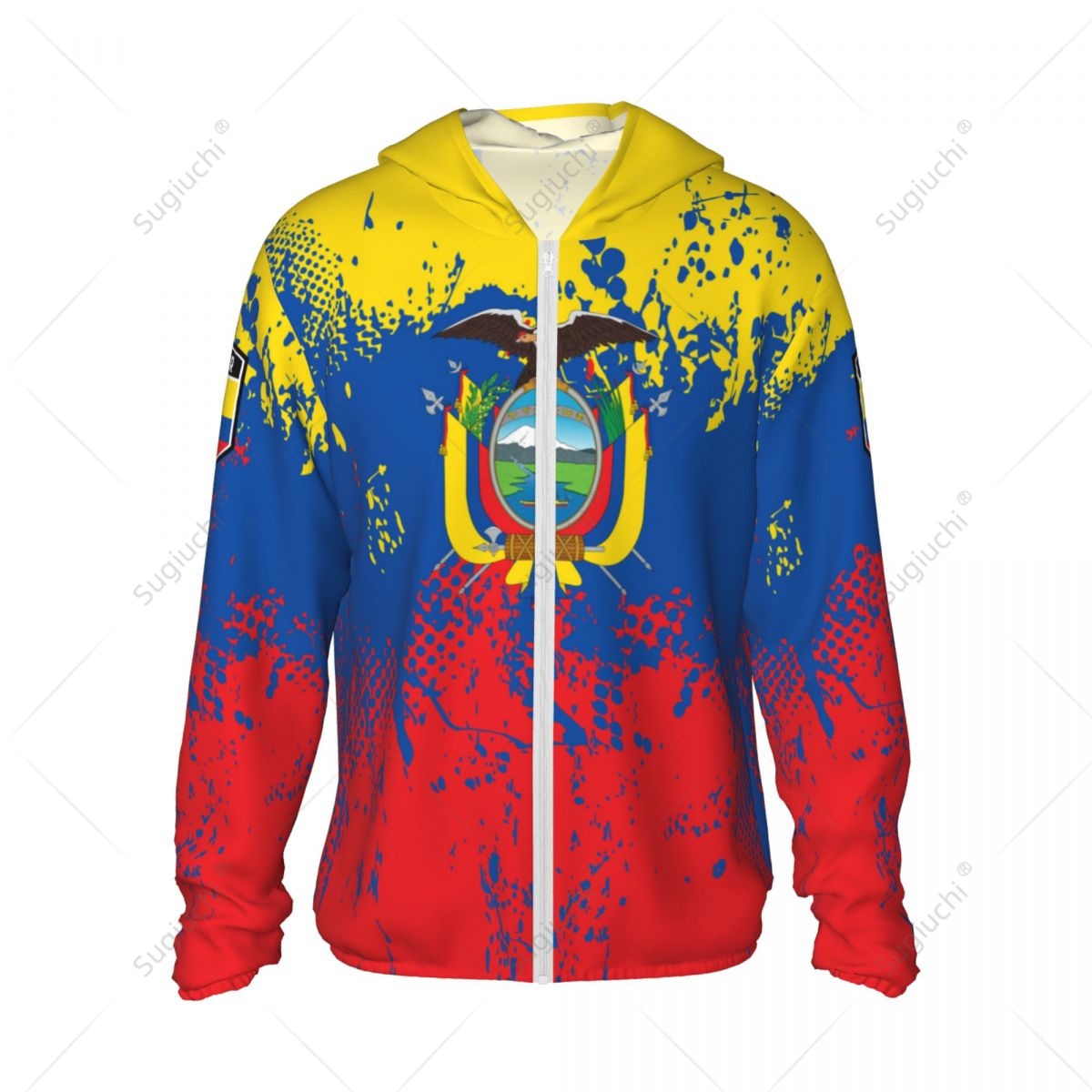 Ecuador Flag Sun Protection Ho - огляд і ціна Fishing Hoodie