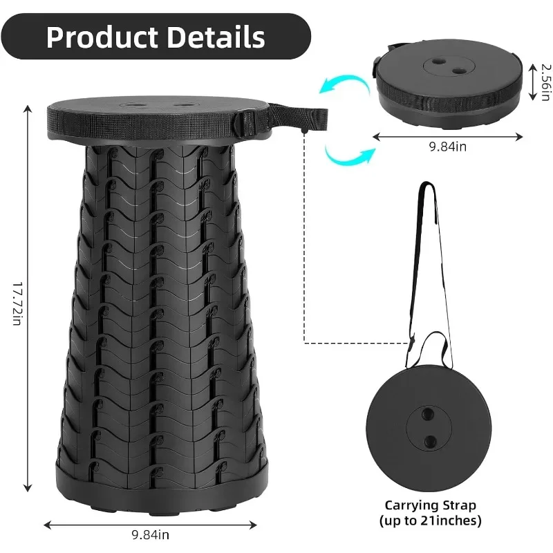 Collapsible Stool Portable Fol - огляд і ціна Fishing Belt