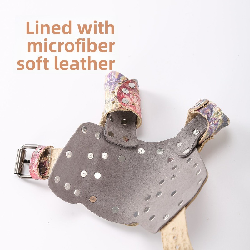 Half Finger Cowhide Gloves Cro - огляд і ціна Fishing Gloves