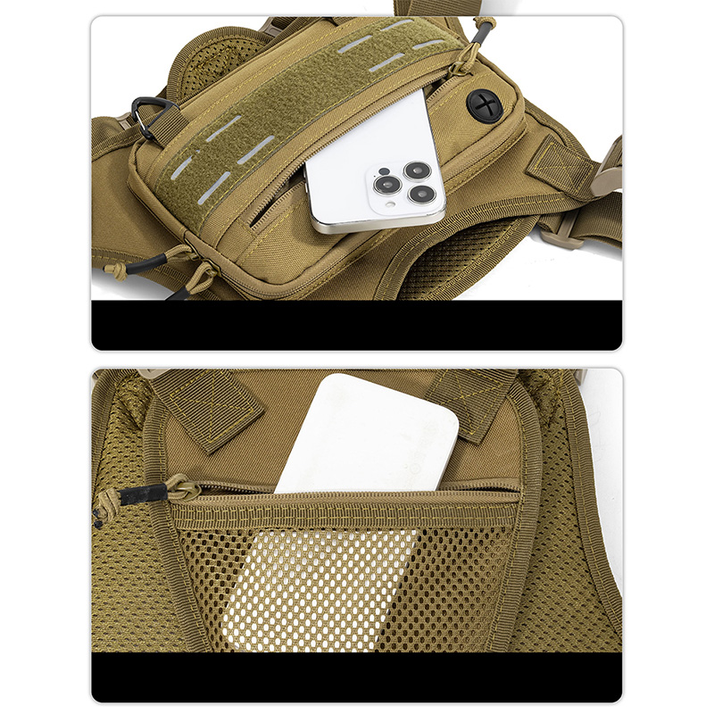 Tactical Front Chest Rig Bag V - огляд і ціна Fishing Backpack