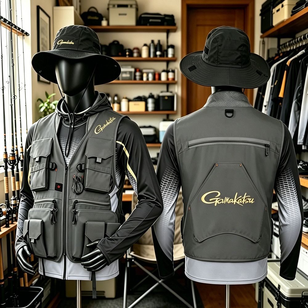 Gamakatsu Men Multi-Pocket Fis - огляд і ціна Fishing Vest