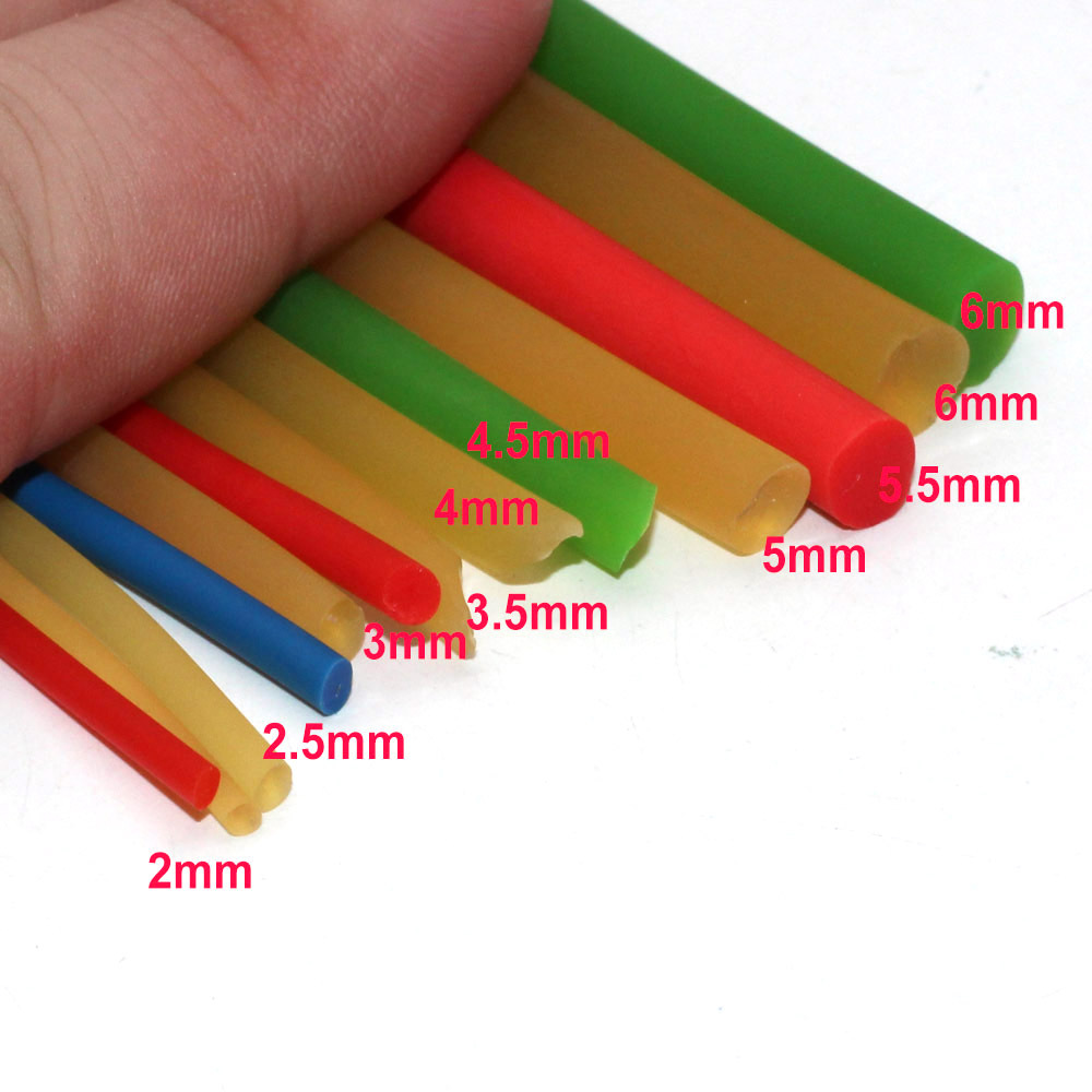 10/20m Diameter 2mm 3mm Latex  - огляд і ціна Fishing Belt