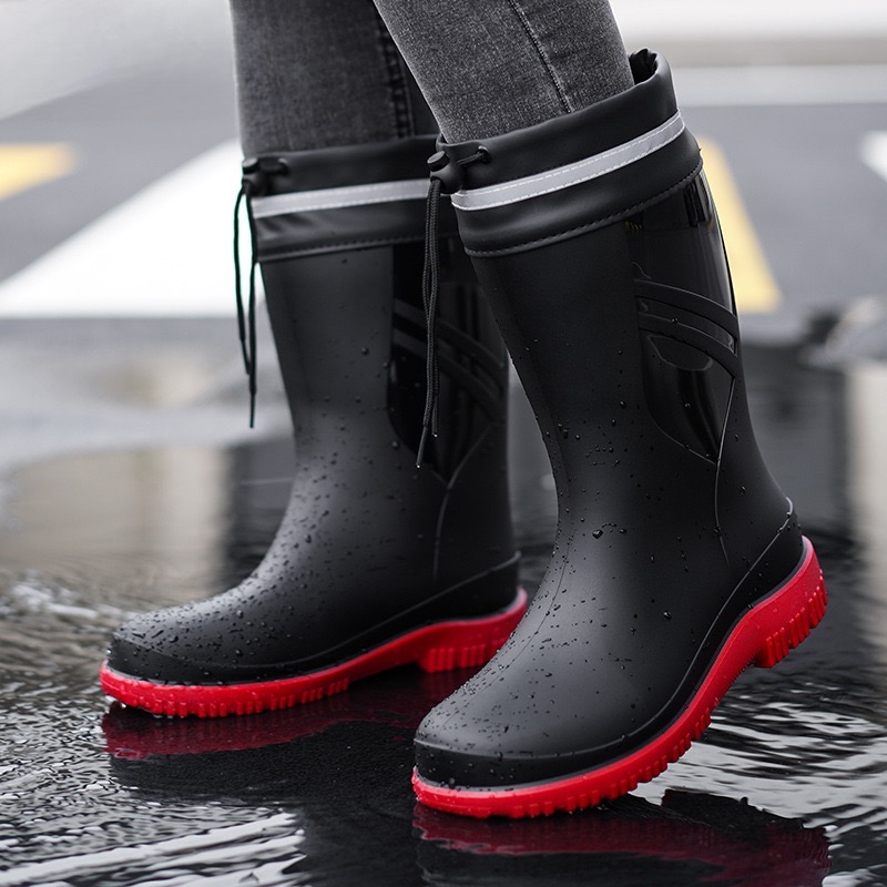 Fashion Men's Medium Tube Rain - огляд і ціна Fishing Boots