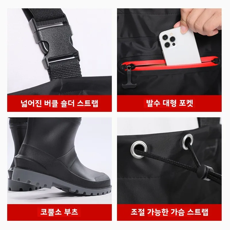 Waterproof Chest Waders with F - огляд і ціна Fishing Pants Waterproof