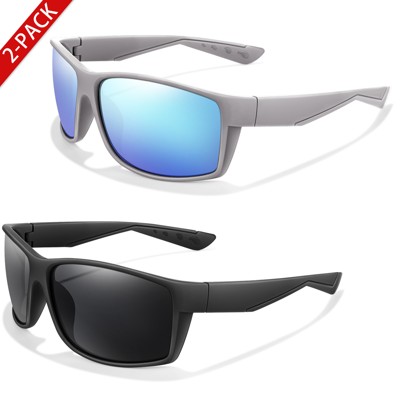 2 Packs Polarized Sunglasses U - огляд і ціна Fishing Sunglasses Polarized