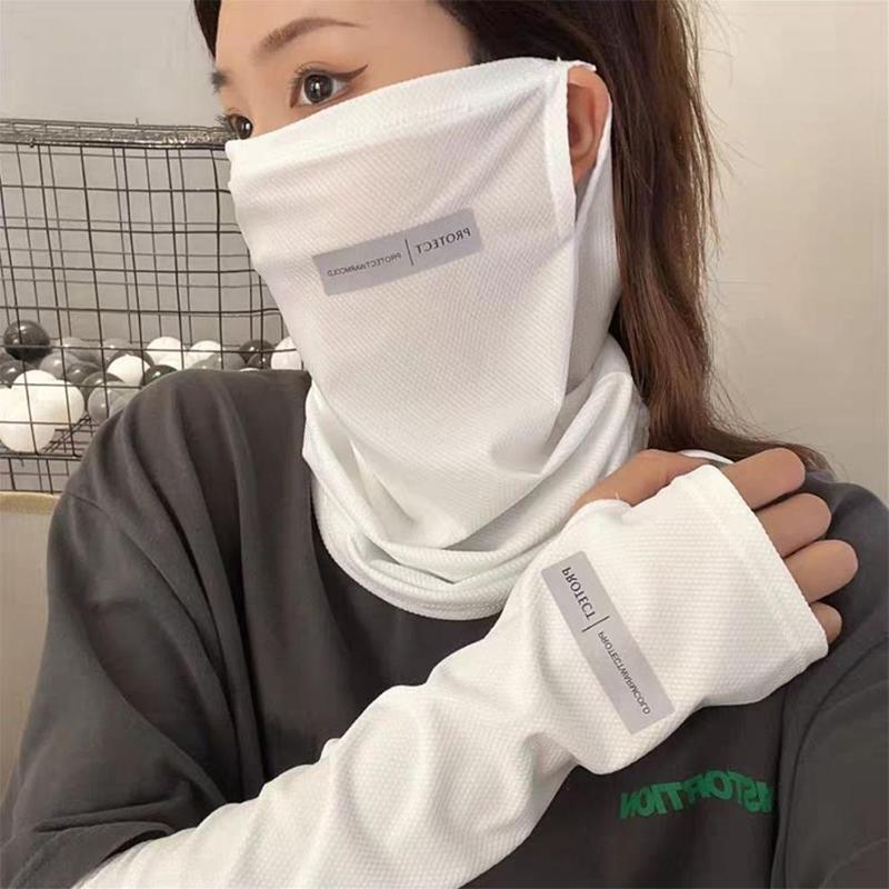 Ice Silk Sun Protection Set*Fa - огляд і ціна Fishing Mask Sun Protection