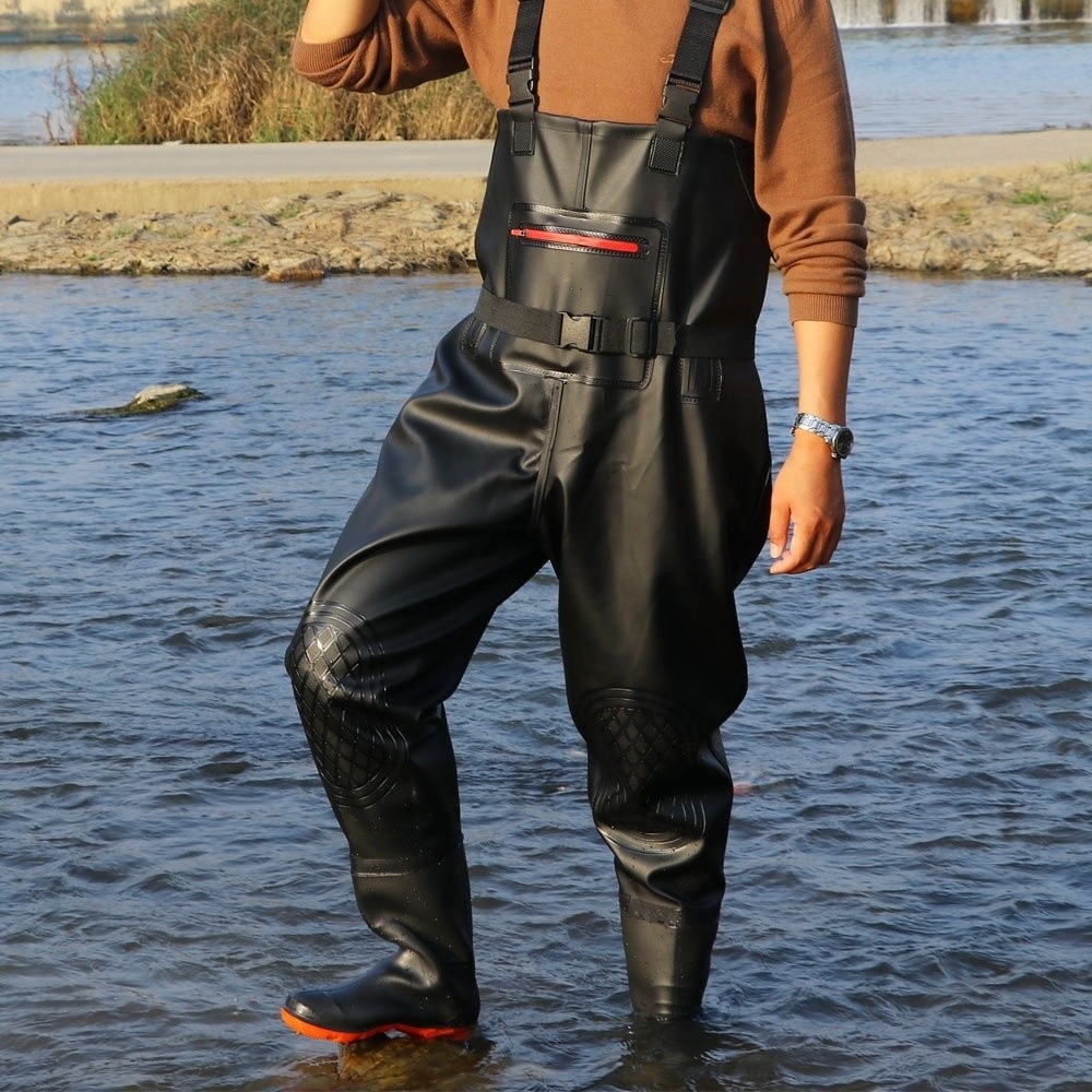 Useful PVC Fishing Suit Double - огляд і ціна Fishing Pants Waterproof