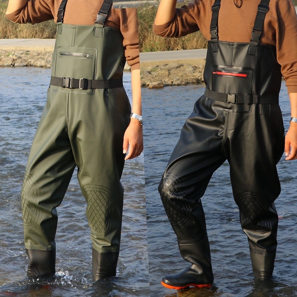 Useful PVC Fishing Suit Double - огляд і ціна Fishing Pants Waterproof