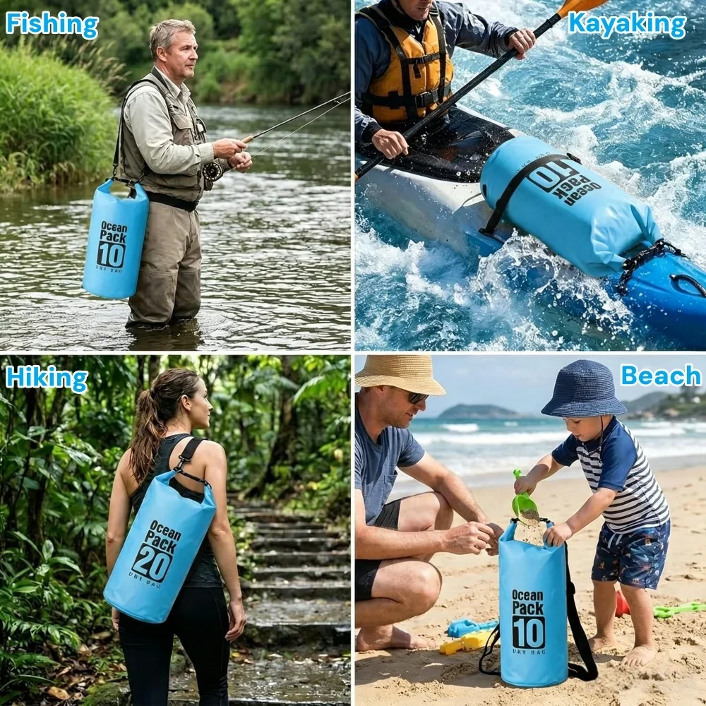 500D Waterproof Dry Bag Floati - огляд і ціна Fishing Bag Waterproof