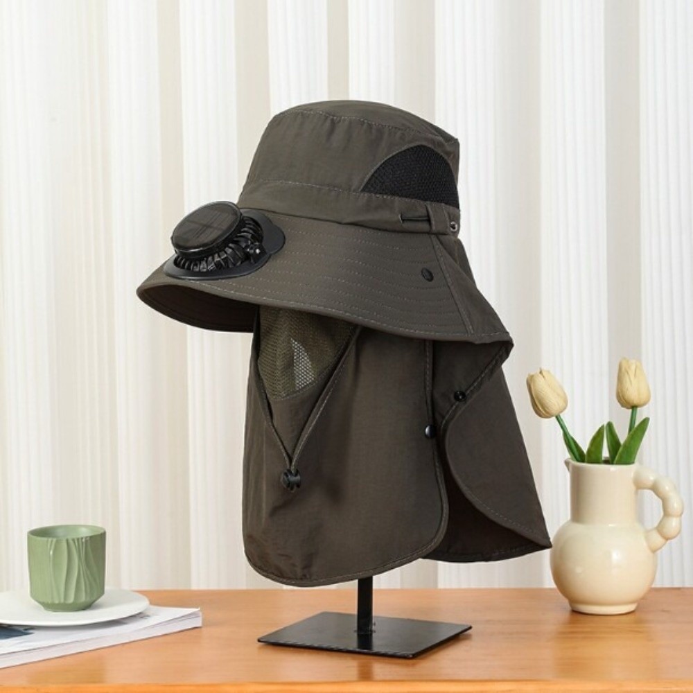 Portable Solar Rechargeable Fa - огляд і ціна Fishing Hat