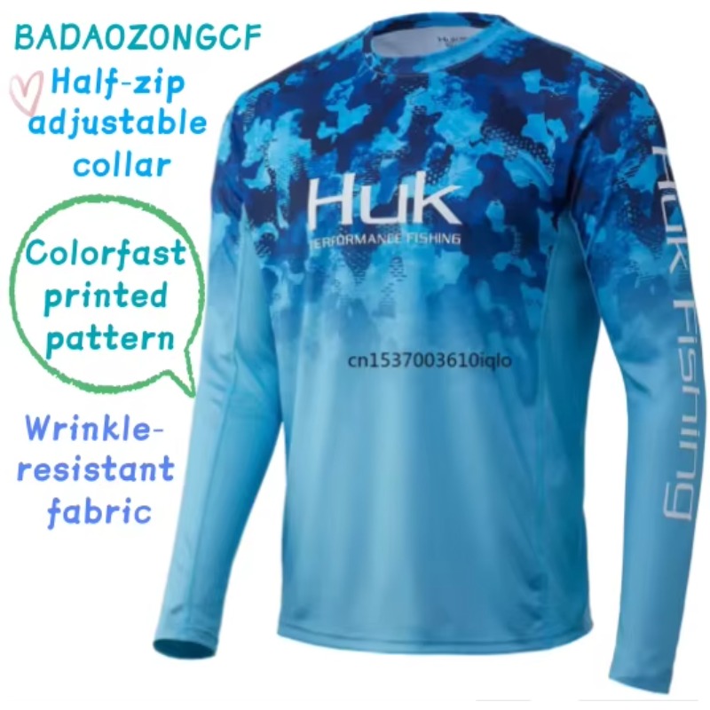 Men Fishing Shirts Long Sleeve - огляд і ціна Fishing Shirt Uv Protection