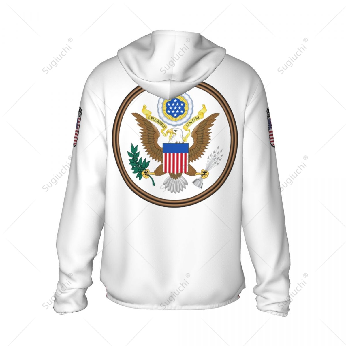 United States Flag Sun Protect - огляд і ціна Fishing Hoodie