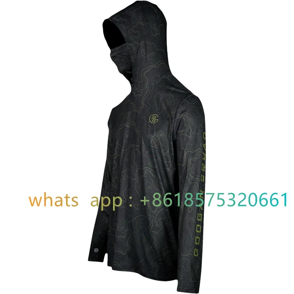 GOOGAN SQUAD Men Hoodie With M - огляд і ціна Fishing Mask Sun Protection