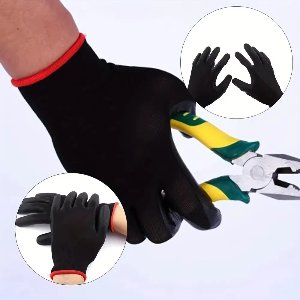 10 Pairs Durable PU Coating We - огляд і ціна Fishing Gloves