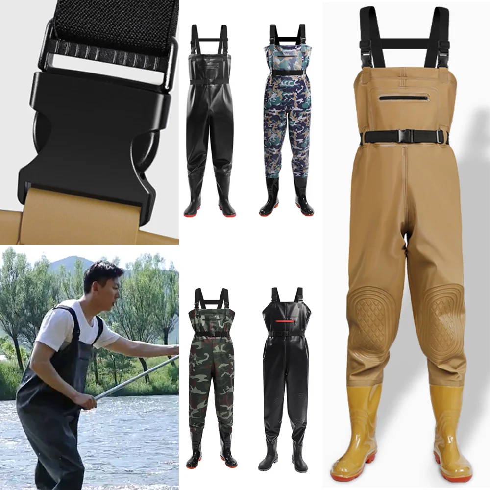 Waterproof Pants with Chest Wa - огляд і ціна Fishing Jacket Waterproof