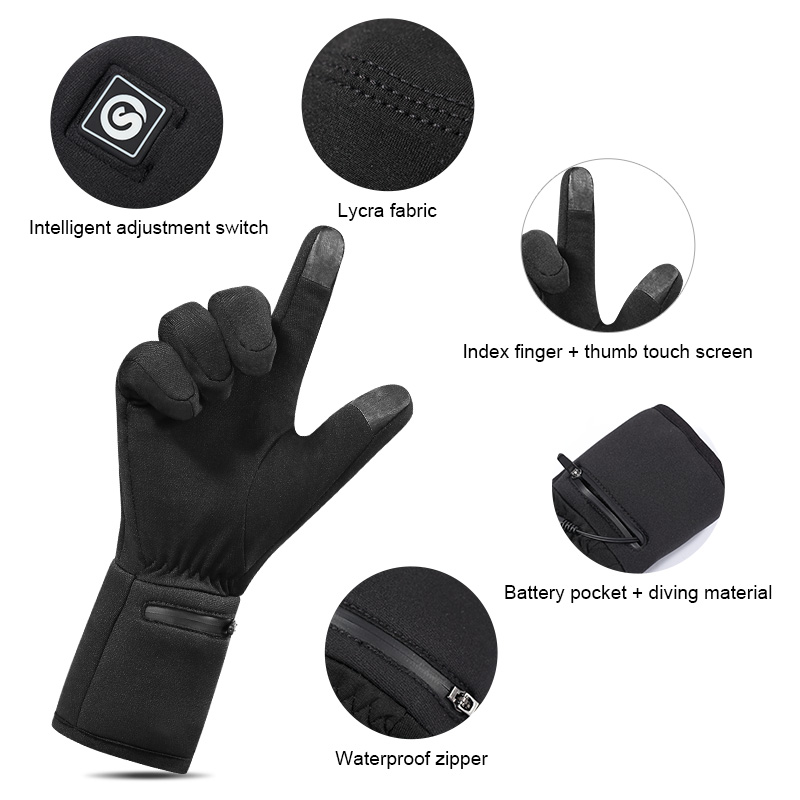 Rechargeable Electric Liner He - огляд і ціна Fishing Gloves